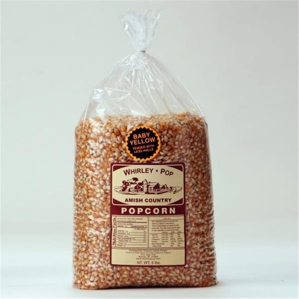 Granjas del Valle Wabash 46402 Palomitas gourmet de maíz- Baby Yellow 6 lb - 46402