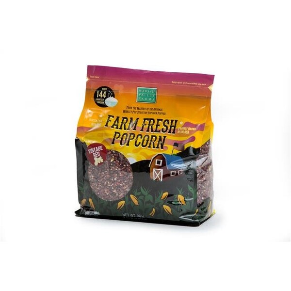 Wabash Valley Farms 46389 - Maíz para reventar gourmet de 6 lb color rojo