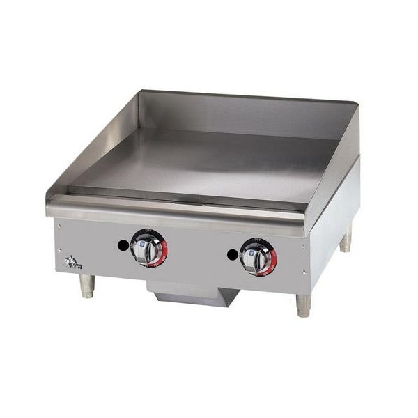 Star Manufacturing Star-Max® 24 in Manual Control Gas Griddle - 624MF