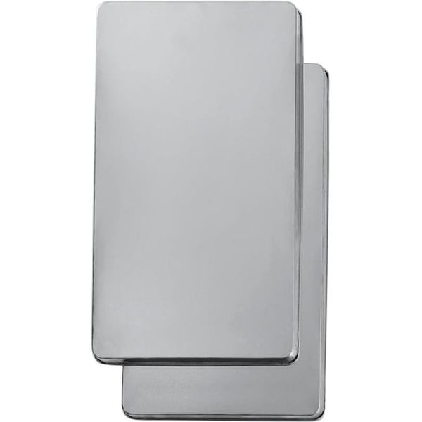 Reston Lloyd Reston Lloyd 4-880-S Tin Burner Cover Set  Stainless Steel - 4-880-S