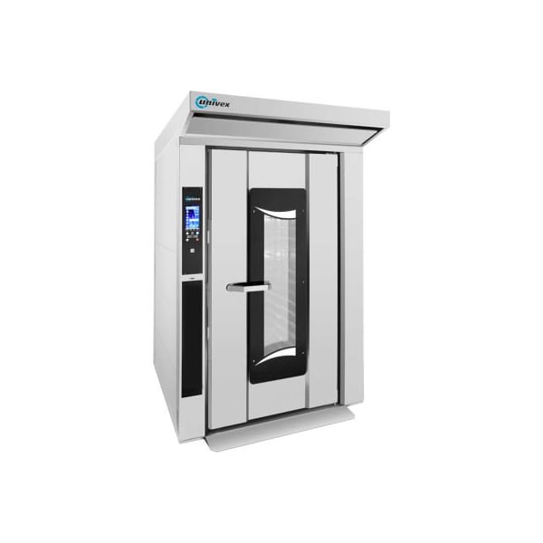Univex Univex Gas Double Rack Rotating Oven, 36 Trays, 380000 BTU, 208/240V, Digital Control, SS/Glass Door - RDRG11