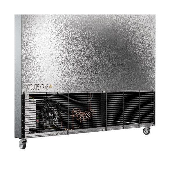 Koolmore 45" Commercial Glass 2 Door Display Refrigerator Merchandiser - Upright Beverage Cooler - MDR-2GD-35C