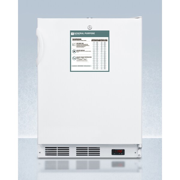 Accucold 24" Wide Built-In All-Freezer, ADA Compliant - VT65MLBIADAGP