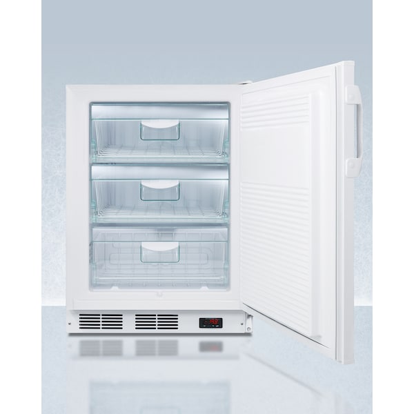 Accucold 24" Wide Built-In All-Freezer, ADA Compliant - VT65MLBIADAGP