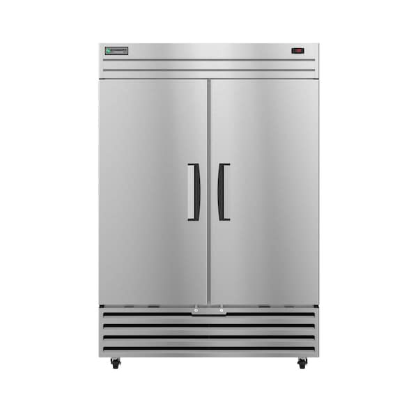 Hoshizaki America Freezer, Two Section Upright, Full Stainless Doors with Lock,  - EF2A-FS