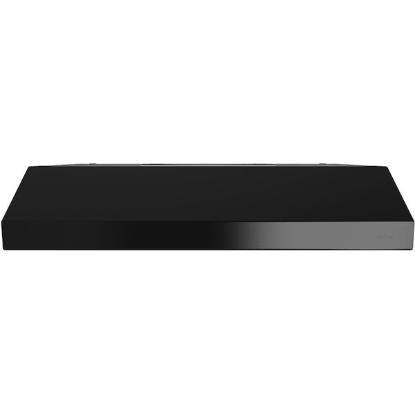 Almo 30-Inch Black Convertible Under-Cabinet LED Range Hood, ENERGY STAR, 300 CFM - BCSEK130BL