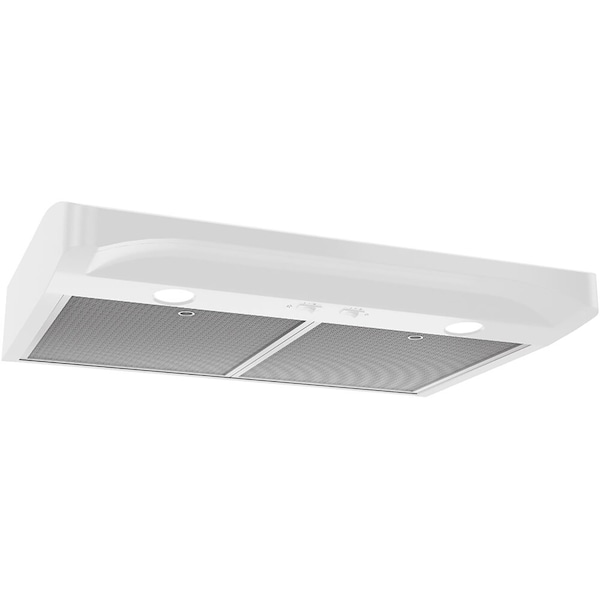 Almo Elite 30-Inch Convertible Under-Cabinet Range Hood with Halogen Lighting, White - ALT130WW