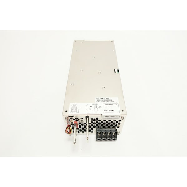 Tdk-Lambda AC to DC Power Supply, 100 to 120V AC, 15V DC, 100A - HWS1500-15