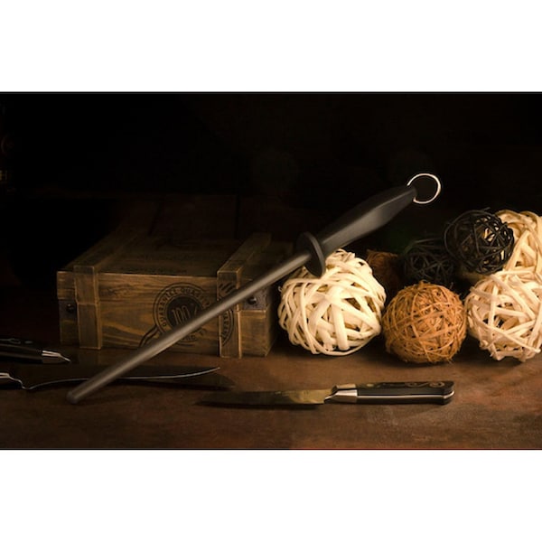 Master Grade Non-impact black ceramic Rod, 8 Mohs, L11" Dia 0.6" - ST-2500