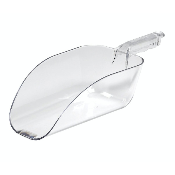 Cambro Camwear Plastic 64 oz. Clear Scoop - SCP64CW135