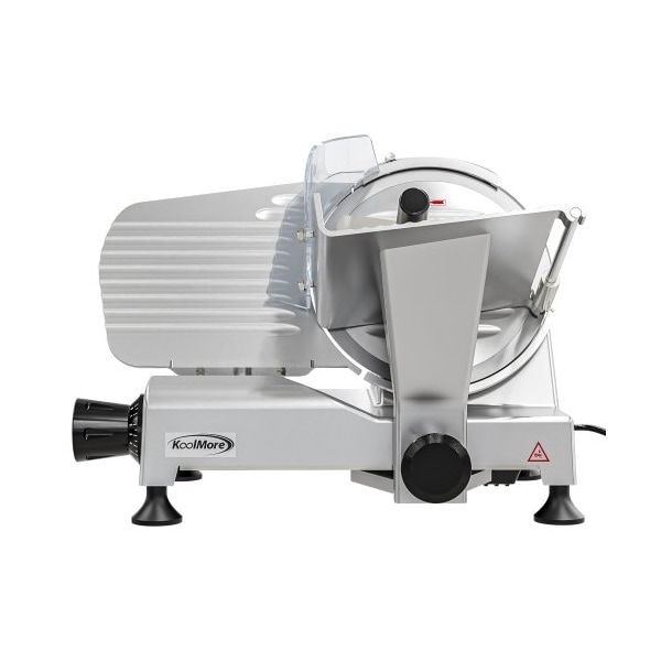 Koolmore Deli Meat Slicer with 9” Carbon Steel Blade for Cutting and Slicing Food - CMS-9S