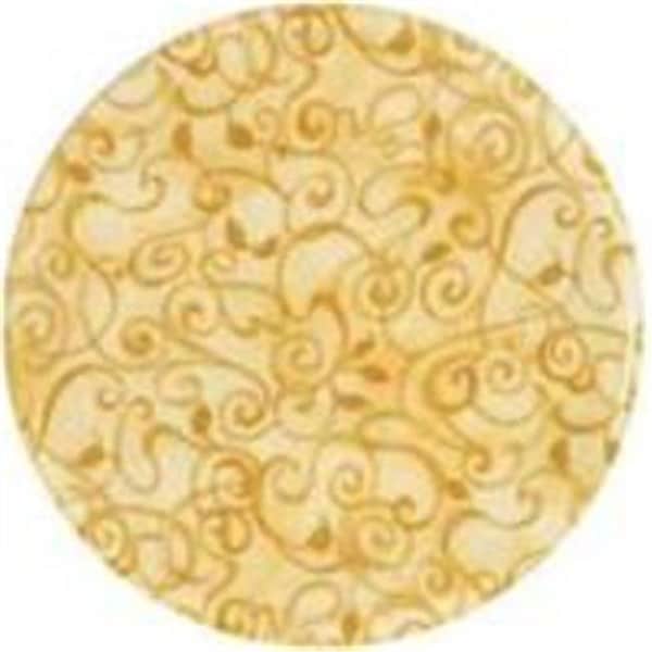 Andreas Andreas JO-960 Gold Elegance Round Silicone Mat Jar Opener - Pack of 3 trivets - JO-960
