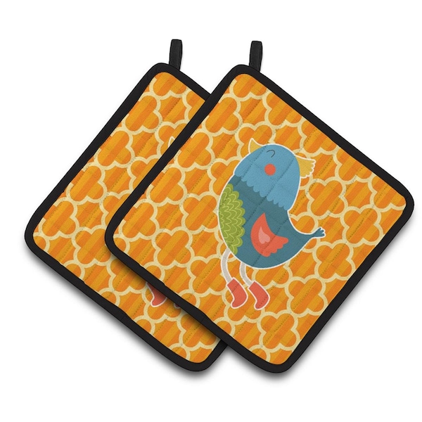 Carolines Treasures Bird Pair of Pot Holders - BB6776PTHD