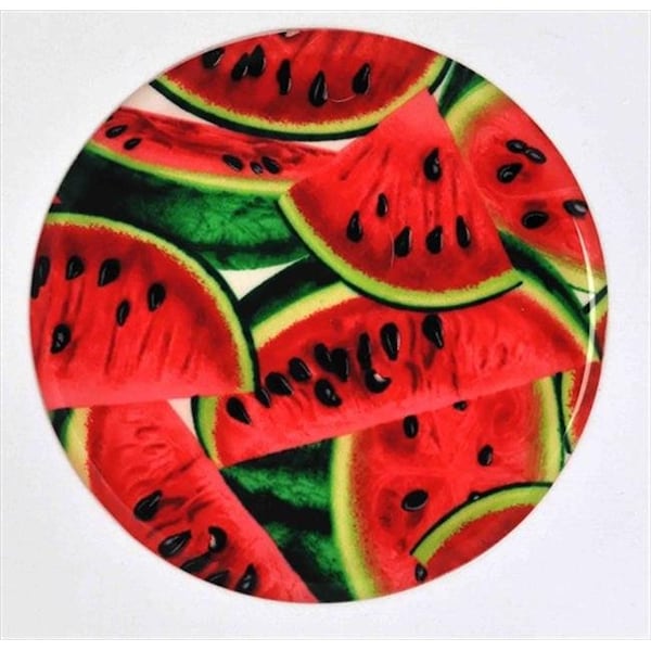 Andreas Andreas JO-242 Watermelon Round Silicone Mat Jar Opener - Pack of 3 trivets - JO-242