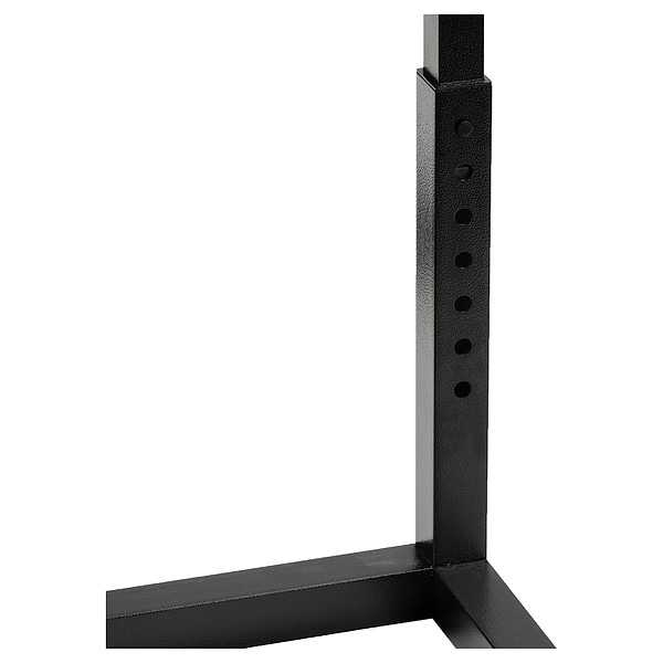 Carlisle Foodservice Adj. Single-Sided Sneeze Guard, 60", Blk - 926003