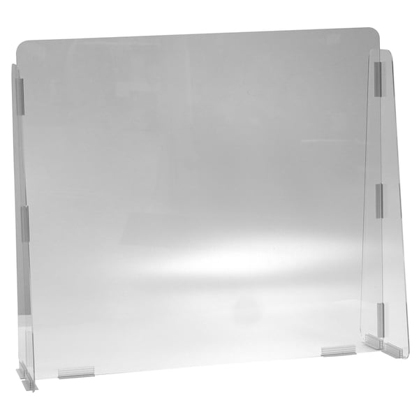 Vestil Cashier Guard 31x28 - 1/8" Polycarbonate Solid Panel - CG1-PB-AA-05