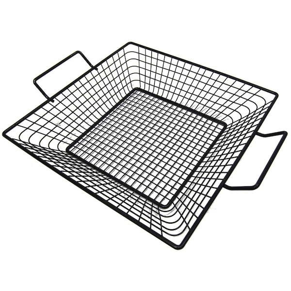21St Century 12 x 12 x 2 in Square Mesh Basket - B51A1