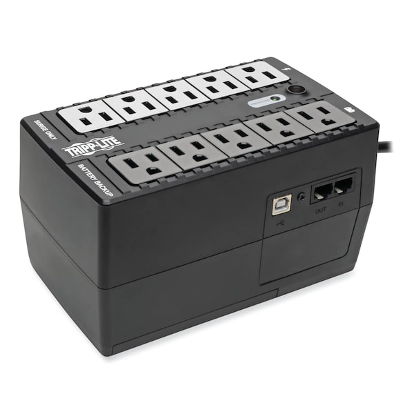 Tripp Lite UPS System, 550VA, Standby, Out: 110/115/120V In: 120V AC - INTERNET550U