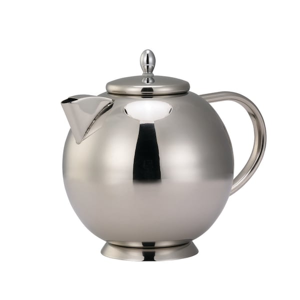 Service Ideas Stainless steel teapot, 0.7L, Polished - TT07SS