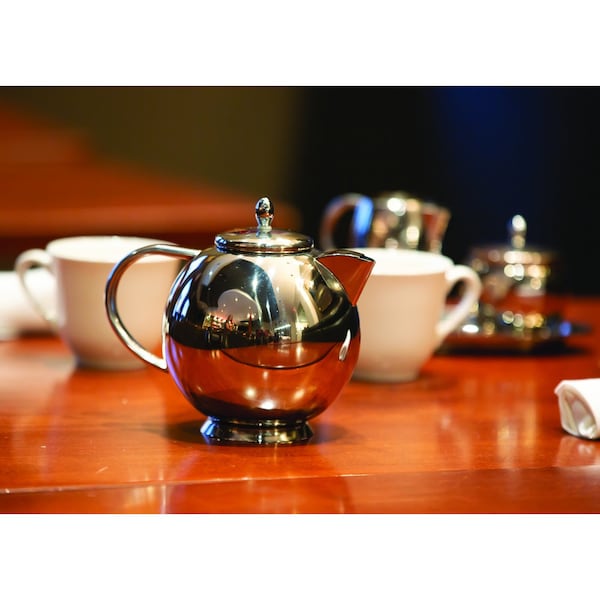Service Ideas Stainless steel teapot, 0.7L, Polished - TT07SS