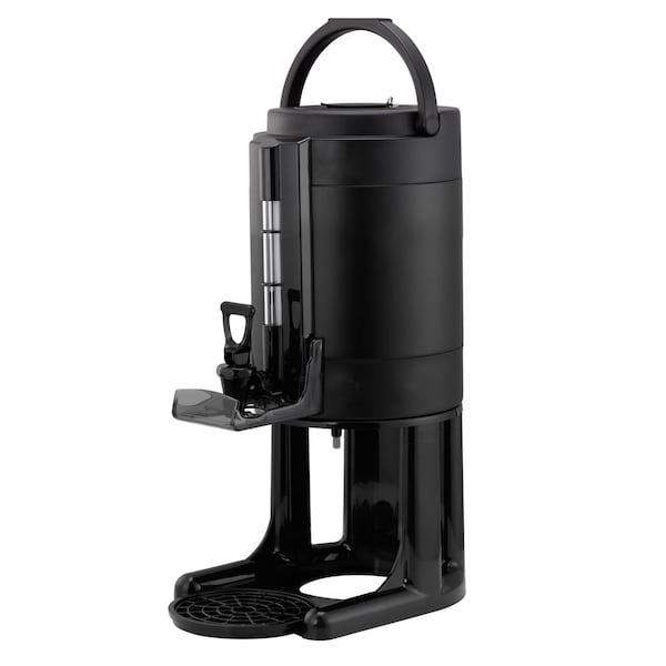 Service Ideas Universal Thermal Container, Stainless Vacuum Insulated, 1 Gallon, Black - GIU1GV2BLK