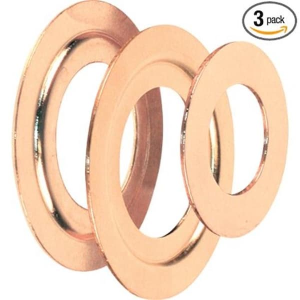 Prime-Line Prime Line Products U9529 Bore Rdcr 3Pc Brs Pltd U 9529 - 8179640