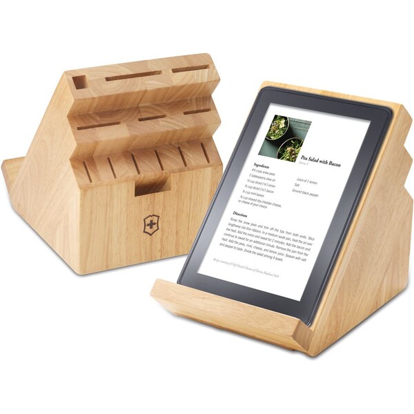 Swiss Army Brands 2024 Victorinox Kitchen 13-Slot Swivel Block Packaged - VIC-7.9093.92-X1