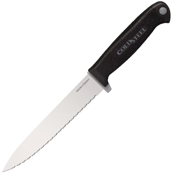 Gsm 2023 Cold Steel Utility Knife Kitchen Classics Fixed 4116 Stainless Steel - CLD-59KSUZ