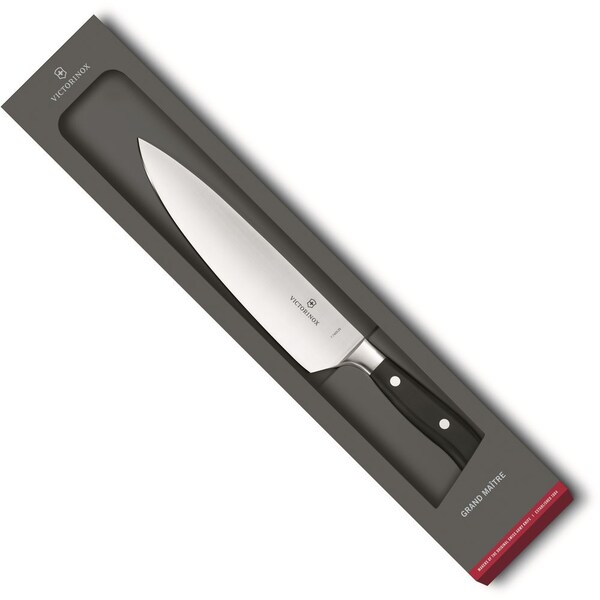Swiss Army Brands 2024 Victorinox Kitchen Grande Maitre, 6In Wide Utility, Pom Handles, Forged Steel, Parer Gift Box - VIC-7.7403.15G