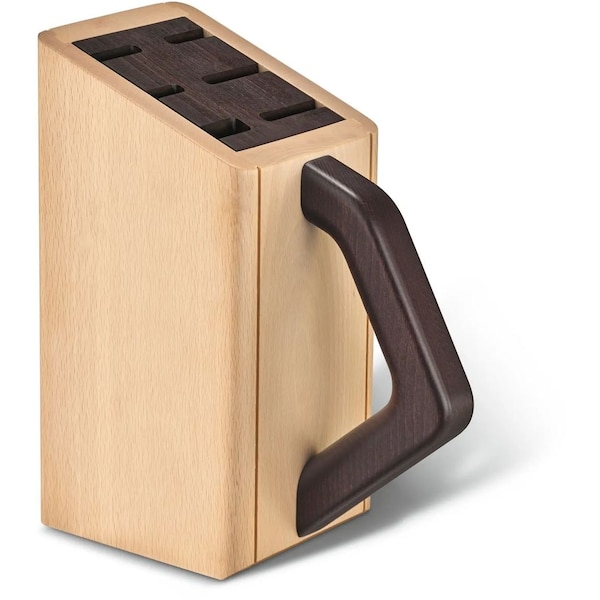 Swiss Army Brands 2024 Victorinox Kitchen Wood Cutlery Block Empty - VIC-7.7040.0