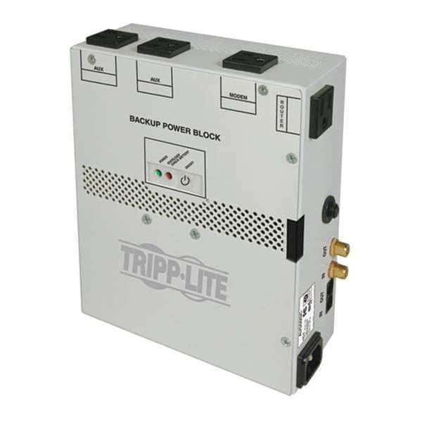 Tripp Lite UPS System, 550VA, Standby, Out: 110/115/120V In: 120V AC - AV550SC