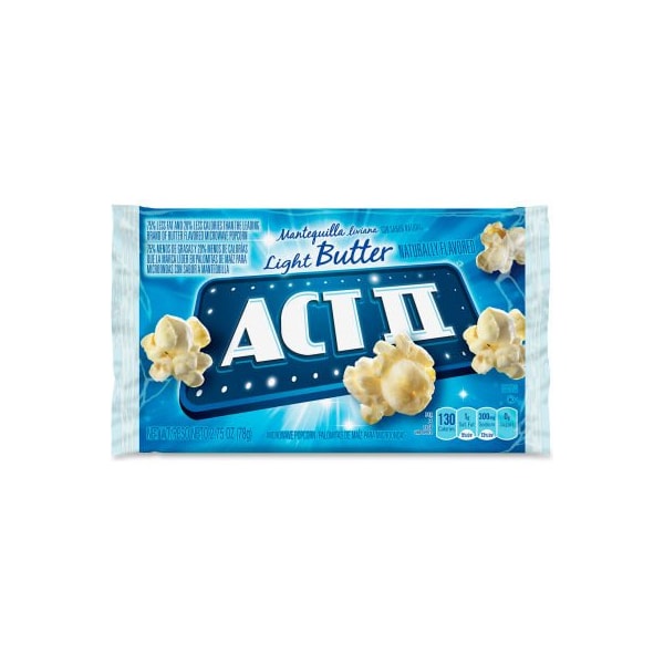 Palomitas de maíz para microondas Marjack ACT II, Light Butter, 2.75 Oz, 36 por caja - CNG23243