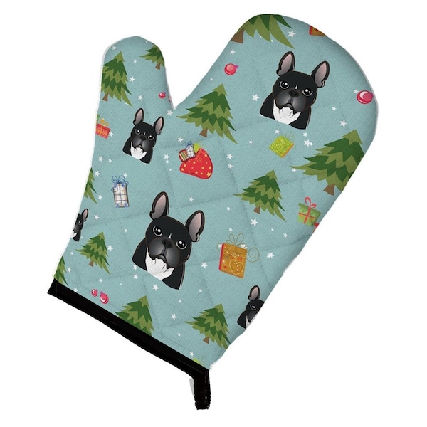 Carolines Treasures Christmas French Bulldog Oven Mitt - BB5016OVMT