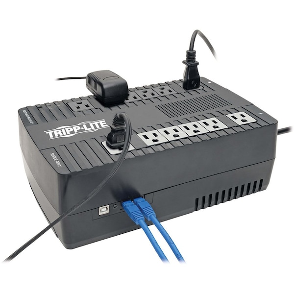 Tripp Lite UPS System, 900VA, Line Interactive, Out: 110/115/120V In: 120V AC - TRPAVR900U