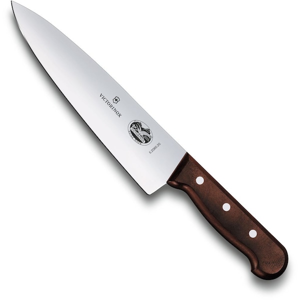 Swiss Army Brands 2024 Victorinox Kitchen Chef'S, 8In Blade Wood - VIC-5.2060.20G