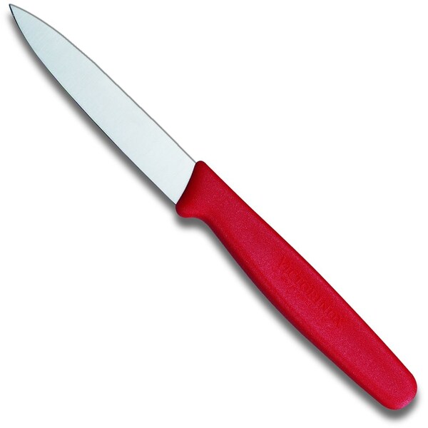Swiss Army Brands 2024 Victorinox Kitchen Sets, 3-Piece Paring Set 30.25In Straight, 40.5In Utility, Peeler Red - VIC-6.7111.31