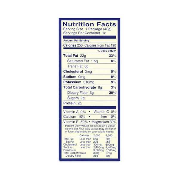 Almendras Naturales Enteras Blue Diamond, Bolsa de 15 oz, Paquete de 12, 12PK - 5203