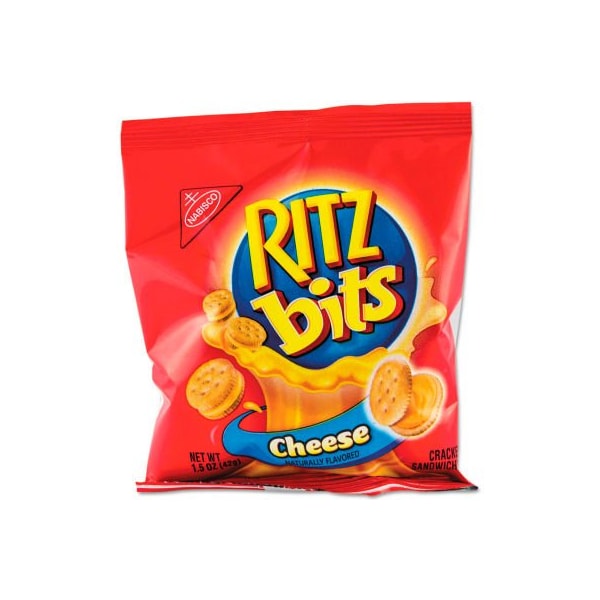 Nabisco Ritz Bits, Queso, 1.5 oz., 60/Caja - RTZ06834