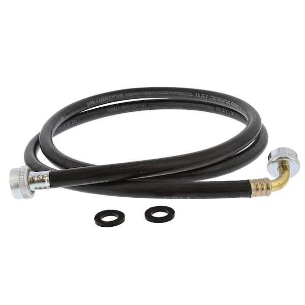Jones Stephens 6ft Washing Machine Hose with 90Deg. Elbow - J04106
