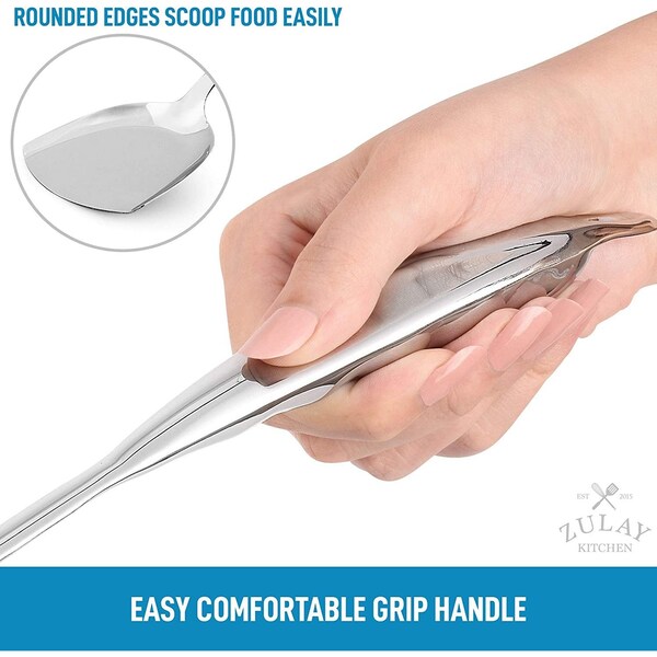Zulay Kitchen Stainless Steel Wok Spatula - ZULB084JLM61C