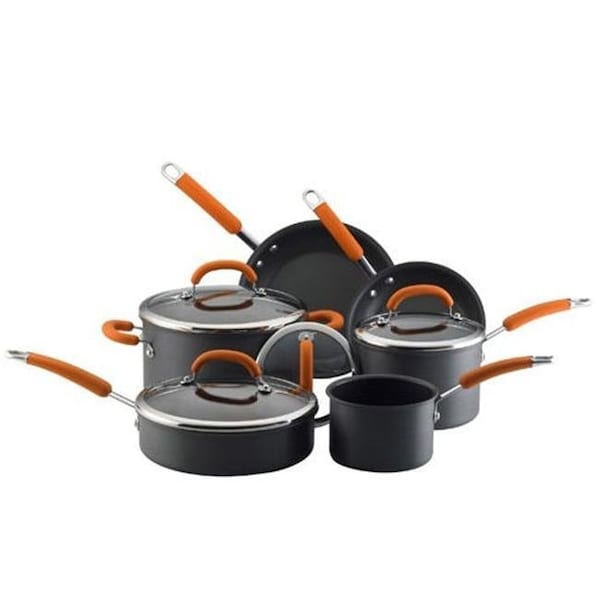 Rachael Ray Rachael Ray 87375 10 Piece Hard Anodized II Cooking Set - 87375