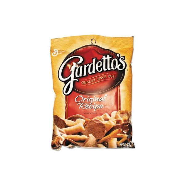 GeneralMills Gmills, Mezcla de botanas GARDETTO'S, SABOR ORIGINAL, Bolsa de 5.5 oz, paquete de 7 - SN14868