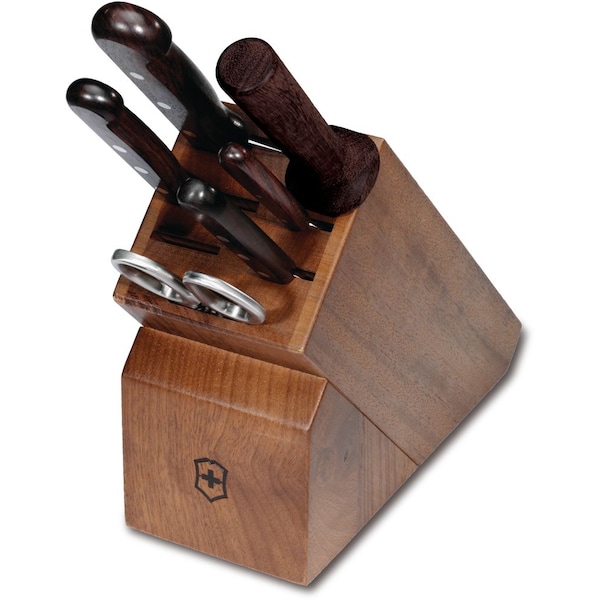 Swiss Army Brands 2024 Victorinox Kitchen 7-Piece Block Set * Packaged - VIC-5.1193.7-X1