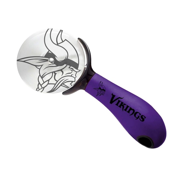 Sports Vault Sports Vault PZNFL18 NFL Minnesota Vikings Pizza Cutter - PZNFL18