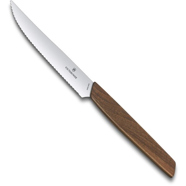 Swiss Army Brands 2024 Victorinox Kitchen Swiss Modern 2 Pc Steak Knife Set - VIC-6.9000.12WG