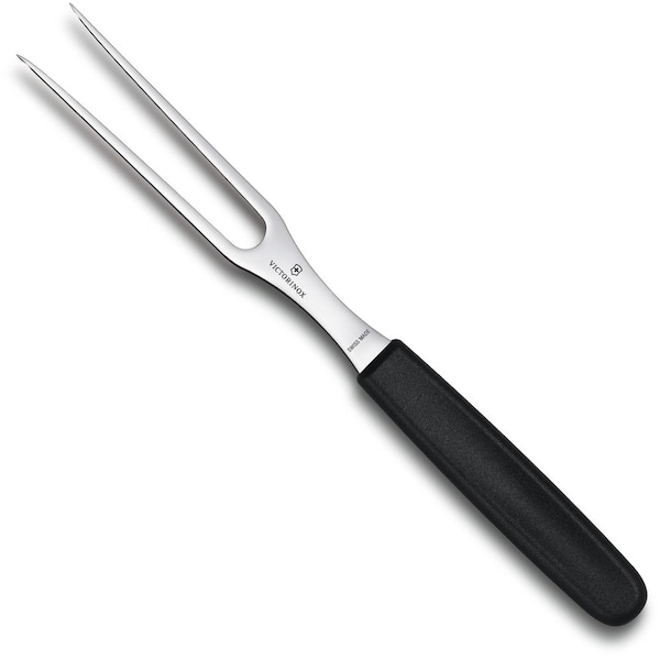 Swiss Army Brands 2024 Victorinox Kitchen Carving 100.5In Overall Fork, 4In Tines Packaged - VIC-5.2103.15-X1