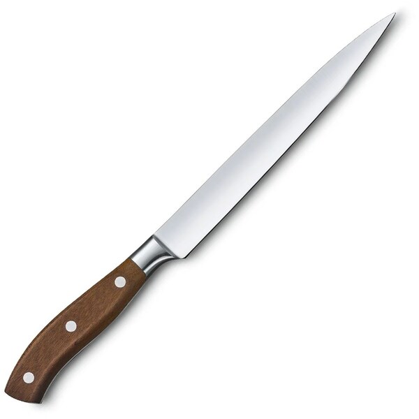 Swiss Army Brands 2024 Victorinox Kitchen Fillet 8In, Straight Flexible Blade, 1In Width At Handle, Grand Maitre Wood - VIC-7.7210.20G