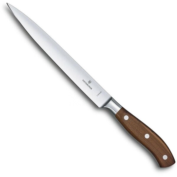 Swiss Army Brands 2024 Victorinox Kitchen Fillet 8In, Straight Flexible Blade, 1In Width At Handle, Grand Maitre Wood - VIC-7.7210.20G