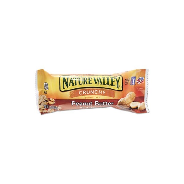 Advantus NaturVally, BARRAS DE GRANOLA, CEREAL DE MANTEQUILLA DE CACAHUATE, BARRA DE 1.5 ONZAS, PAQUETE DE 18 - SN3355