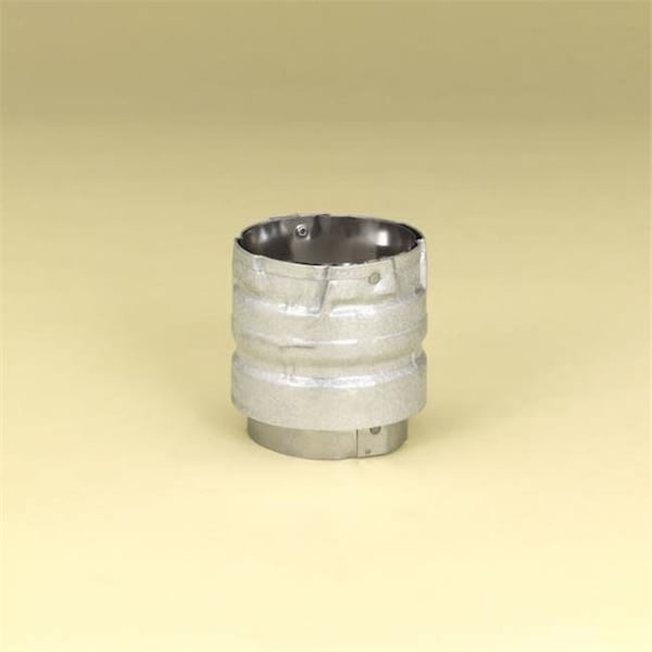 Integra Miltex M & G Duravent 3PVP-AD 3 Inch  Pelletvent Pro Appliance Adaptor  Galvalume - 25397